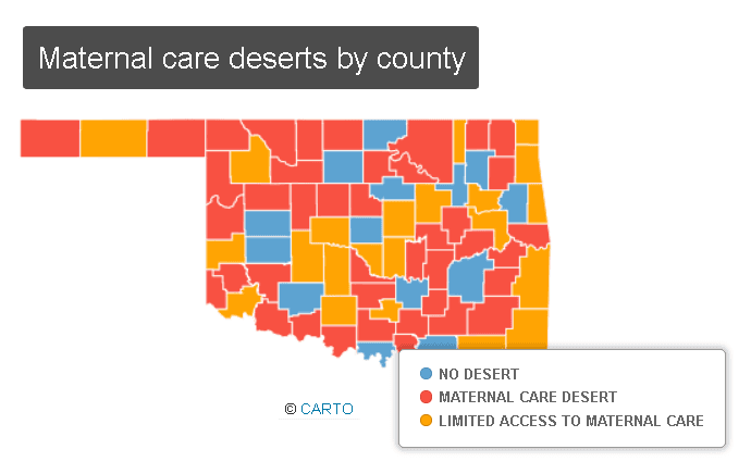More Oklahoma women are dying from pregnancy-related causes image