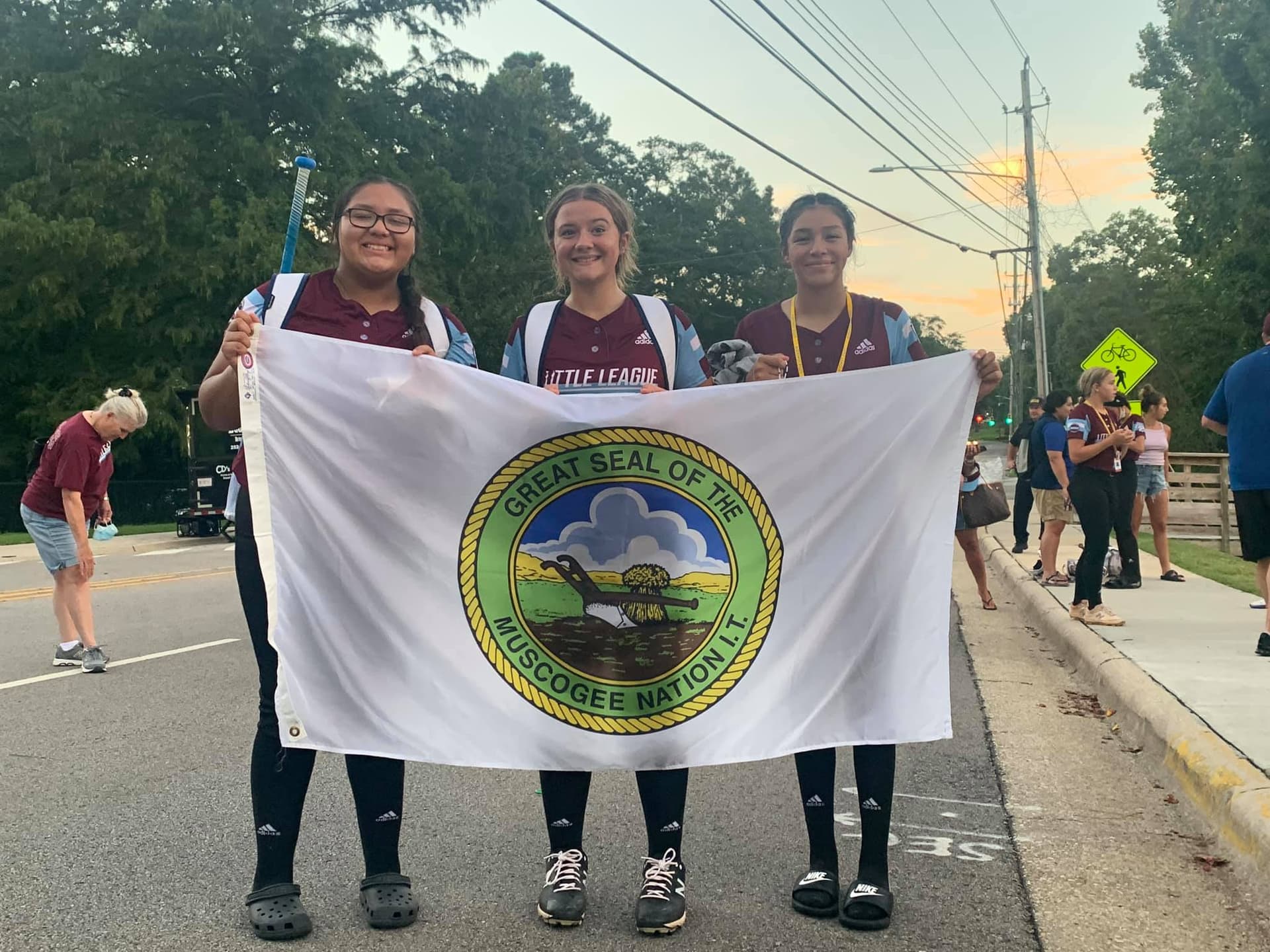 Muscogee (Creek) citizens become part of softball history image