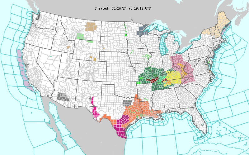 Weather across America image