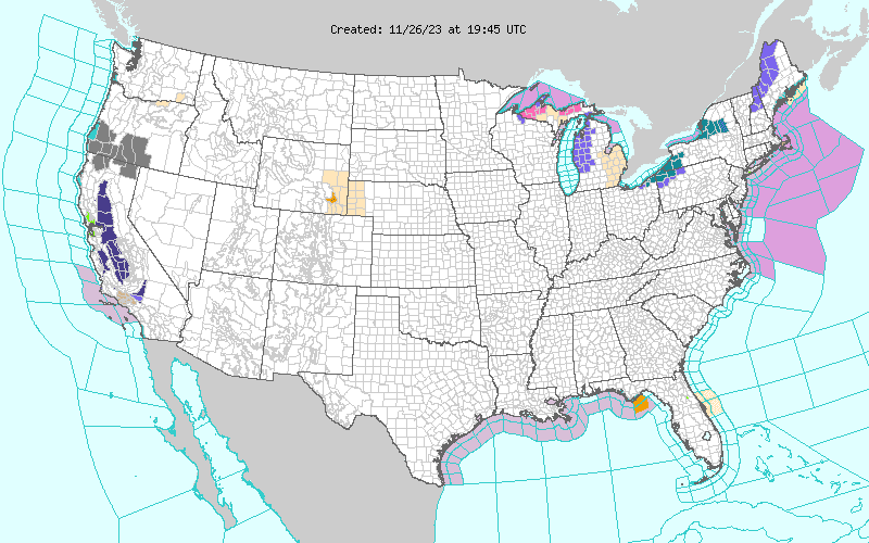 Weather across America image