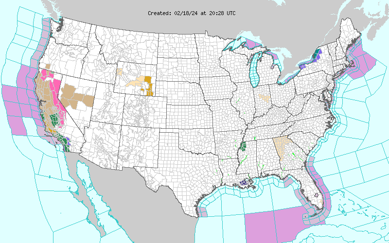 Weather across America image