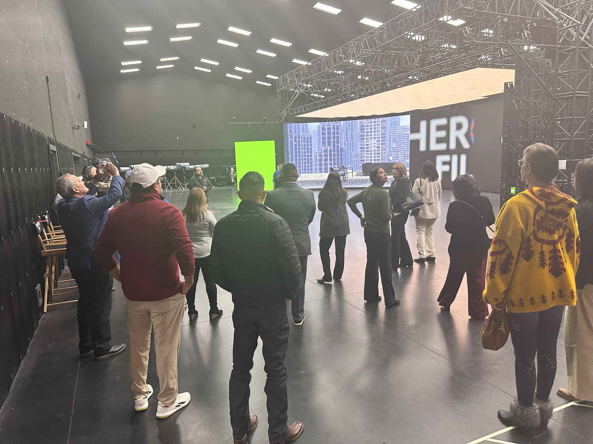 Film studios tour highlights Cherokee excellence image