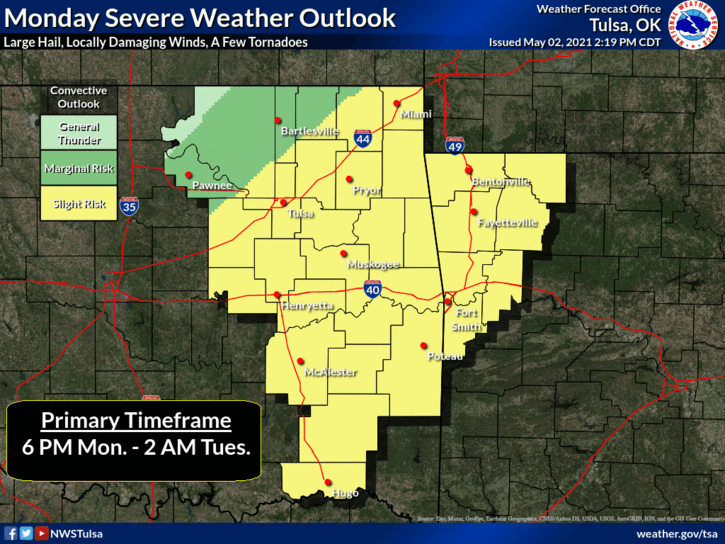 Storm chances Monday then sunny weather ahead ☀️  image