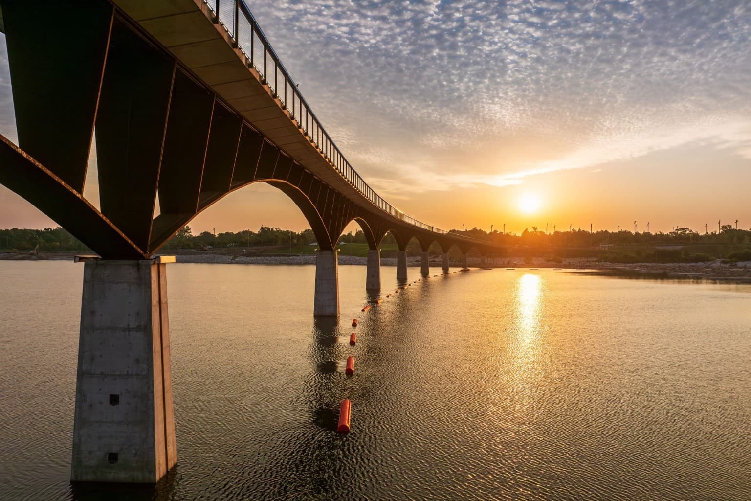 Williams Crossing: Tulsa Celebrates New Landmark Pedestrian Bridge over the Arkansas River image