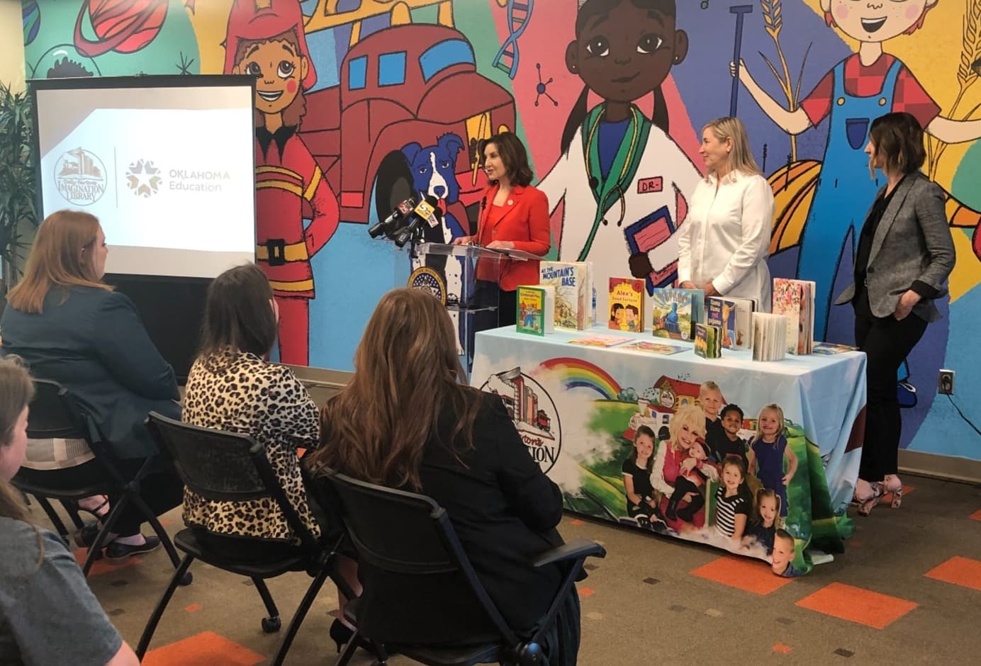 Hofmeister launches statewide expansion of Dolly Parton’s Imagination Library image
