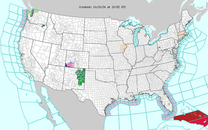 Weather across America image