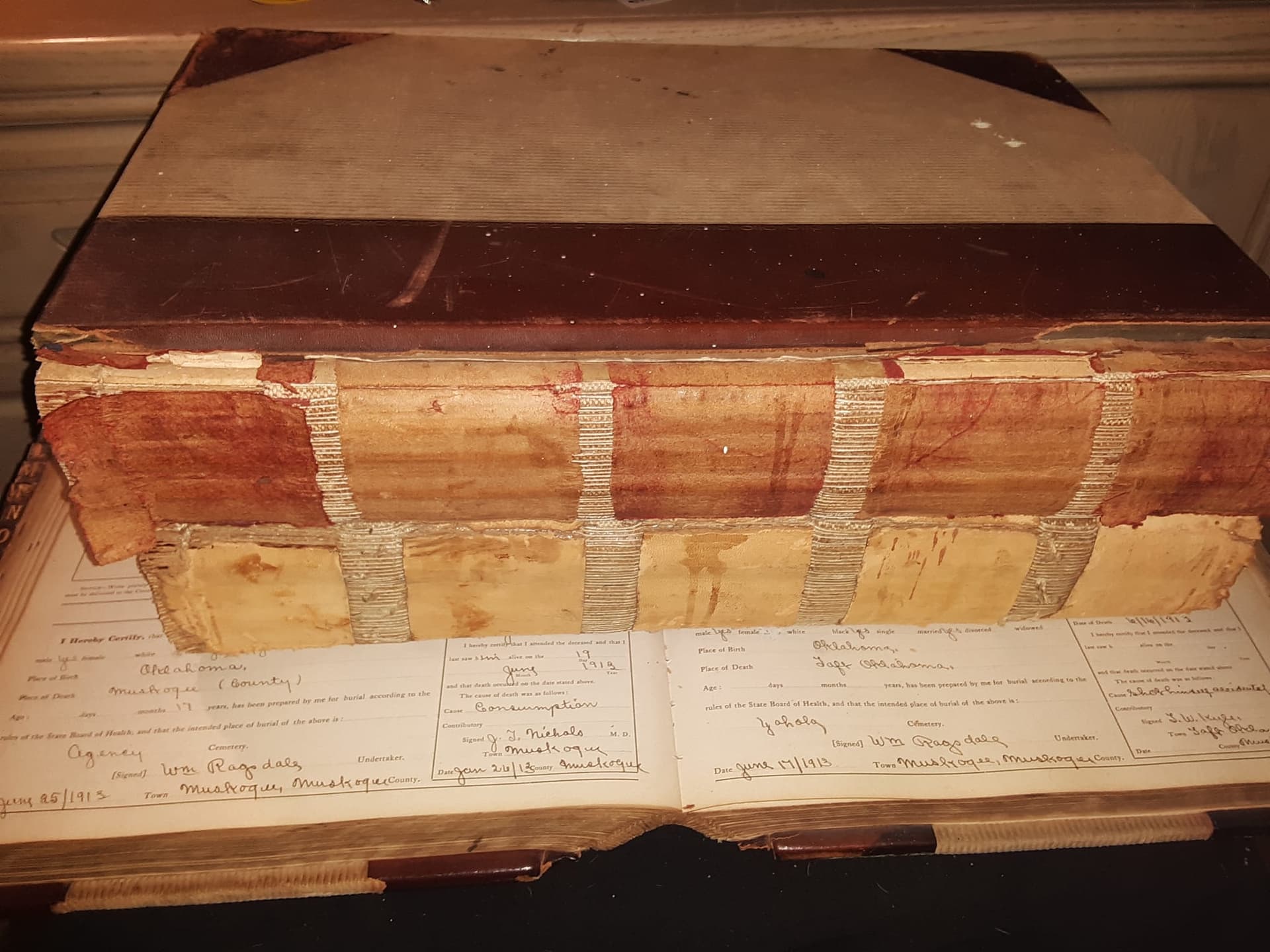 Man ignites social media firestorm after posting he purchased long-lost death records for $75 image