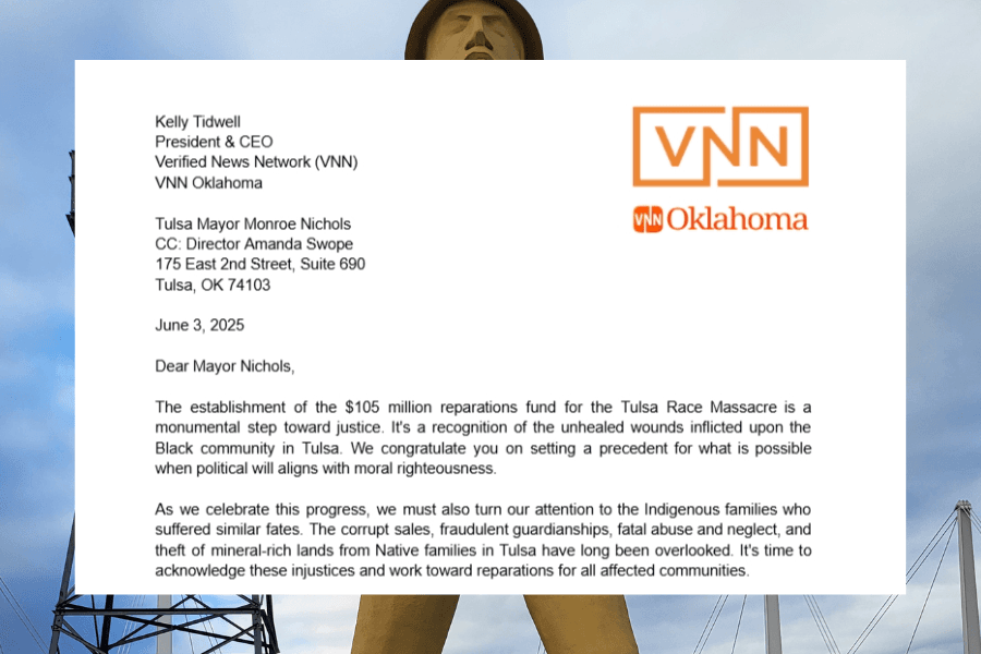 Acknowledging Indigenous Injustice: An Open Letter to Tulsa Mayor Monroe Nichols image