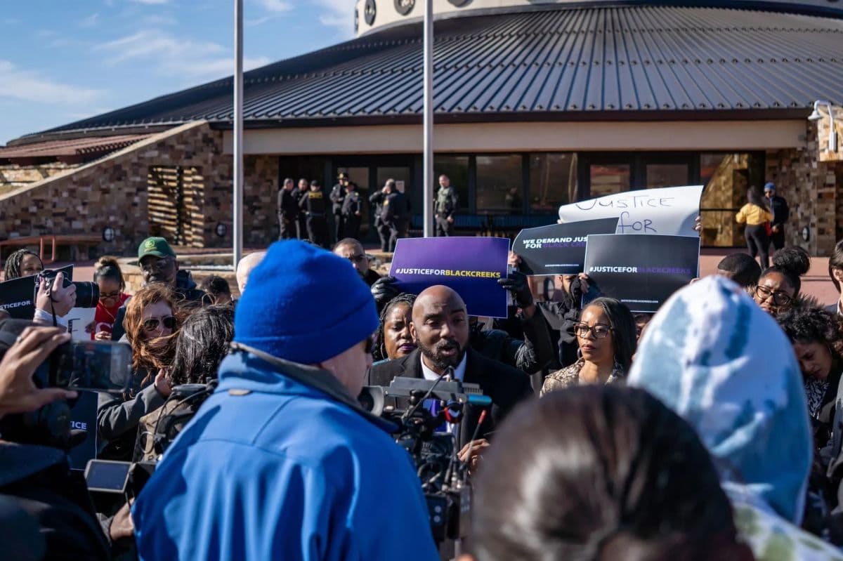 Black Creeks take Tribe to court: April trial decides tribal citizenship image