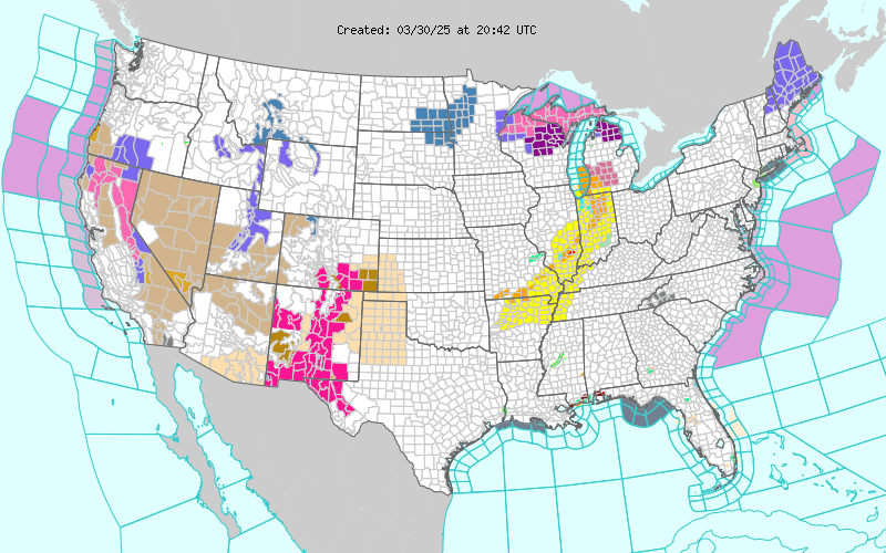 Weather Across America image