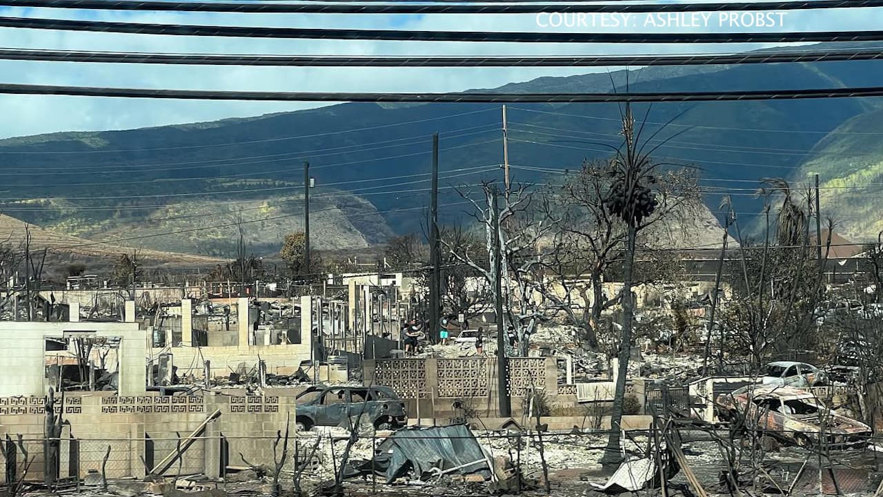 Lahaina Locals Work to Recover from Catastrophic Wildfires image
