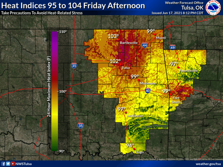 Medics urge caution as Tulsa’s heat wave continues image