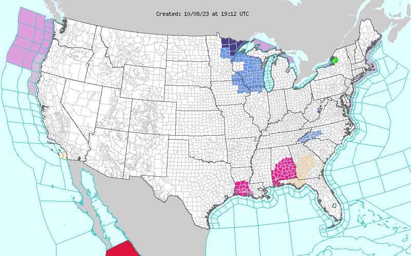 Weather across America  image