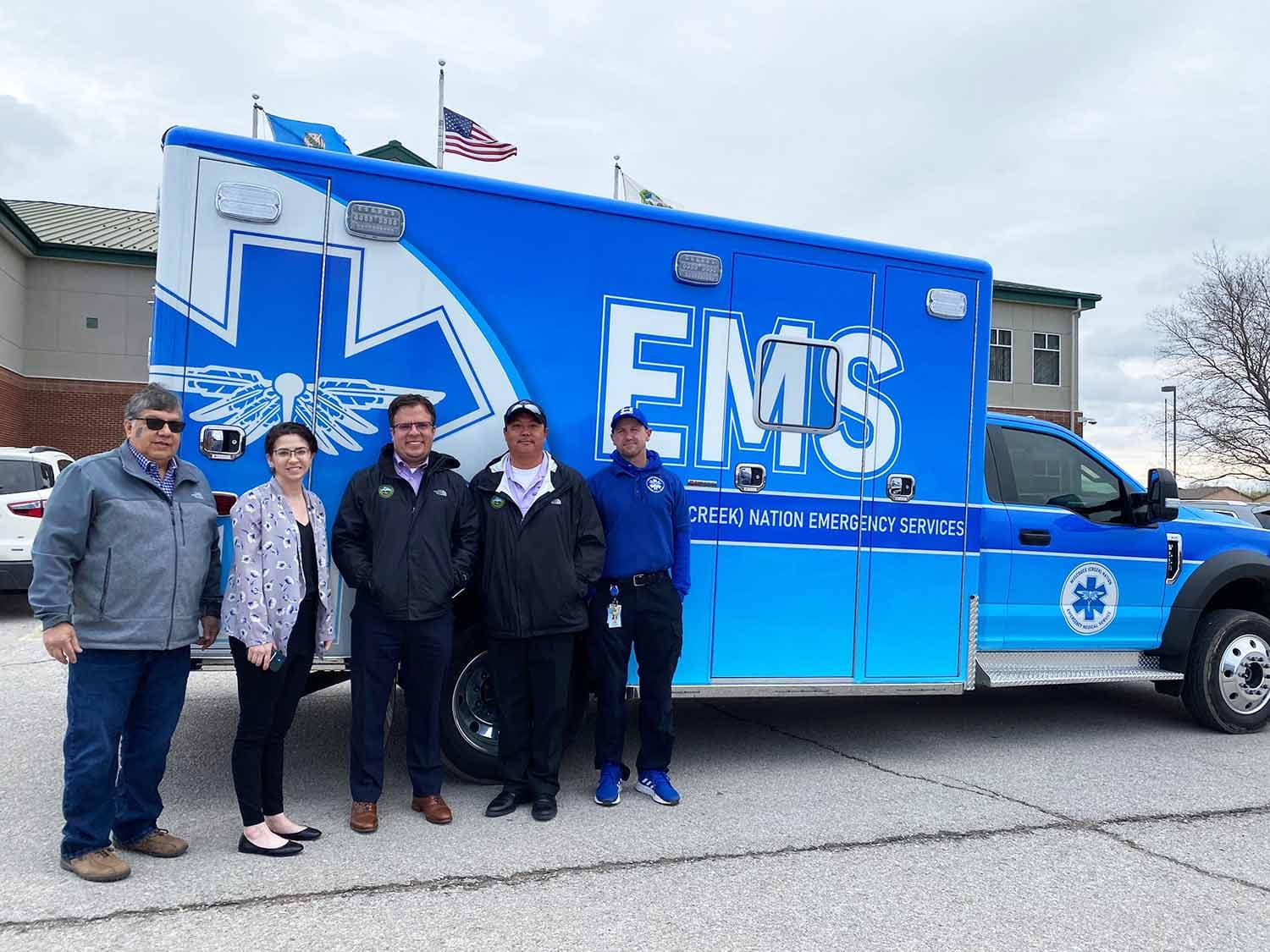 Muscogee Nation gets new ambulances image