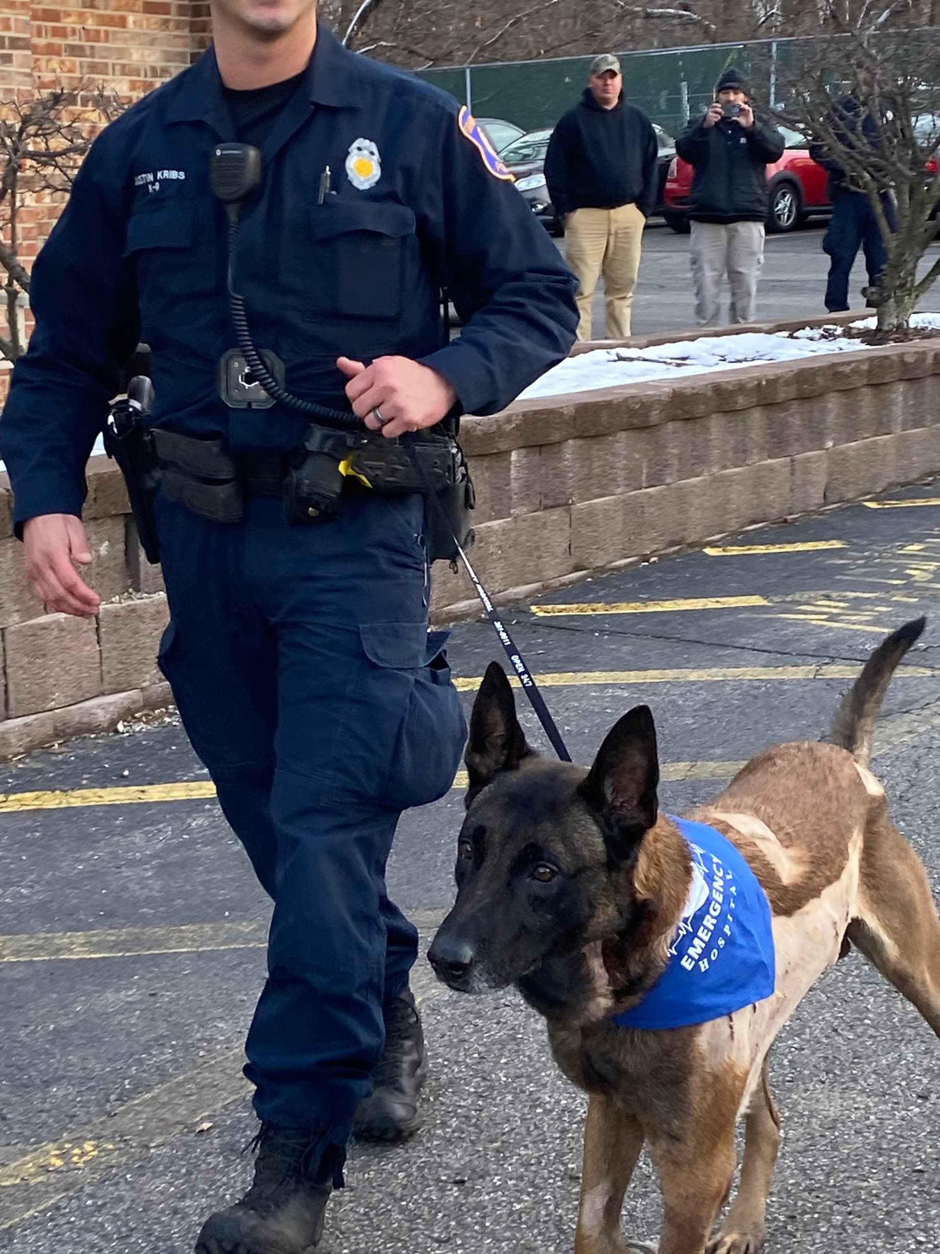 GRPD K9 Eli released from animal hospital  image