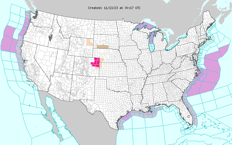 Weather across America image