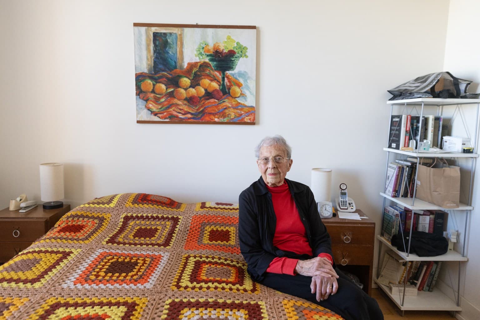 A Centenarian Thrives Living Alone, Active and Engaged image