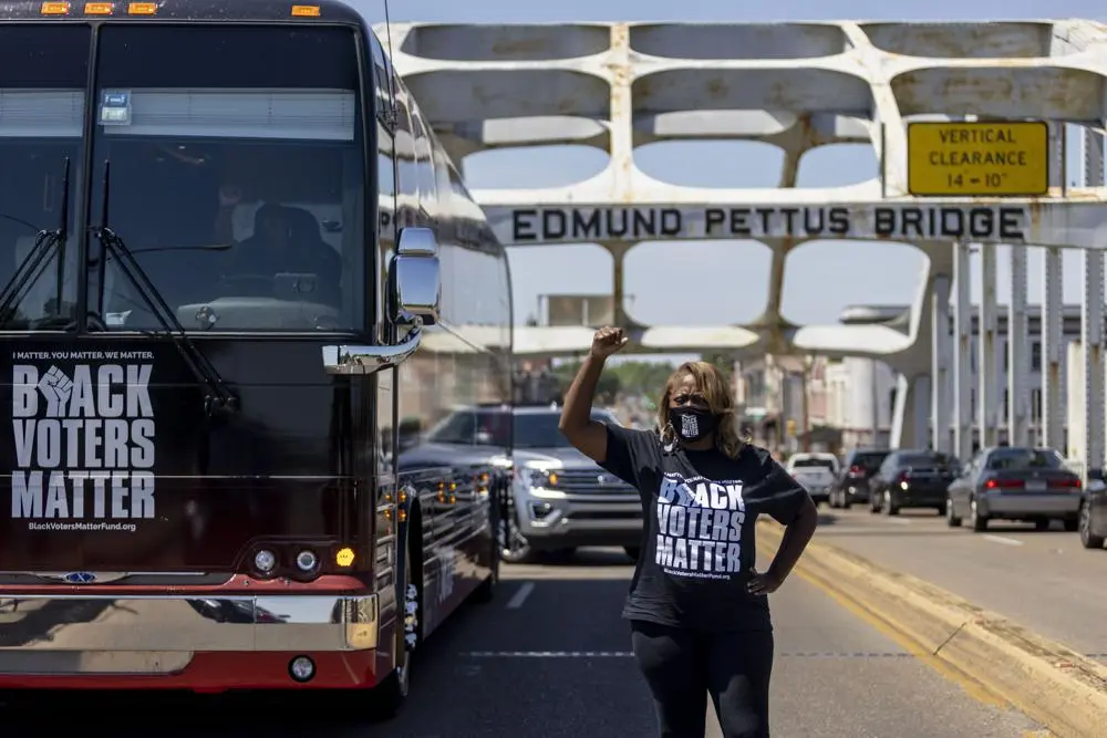 Black Voters Matter mobilizes the South for Juneteenth bus tour image