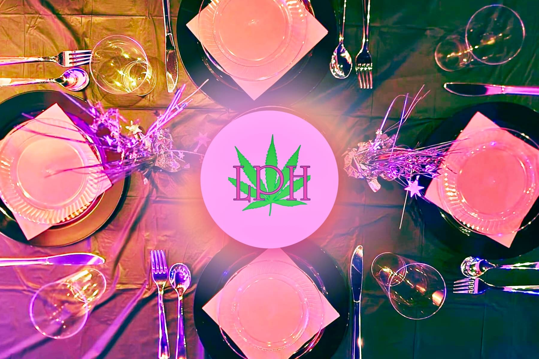 Power couple fusing cannabis and cuisine image