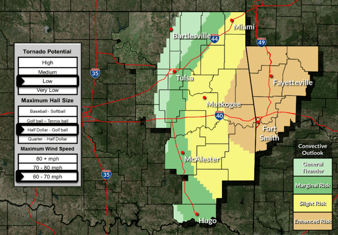 A stormy Sunday and more chances for storms mid-week image