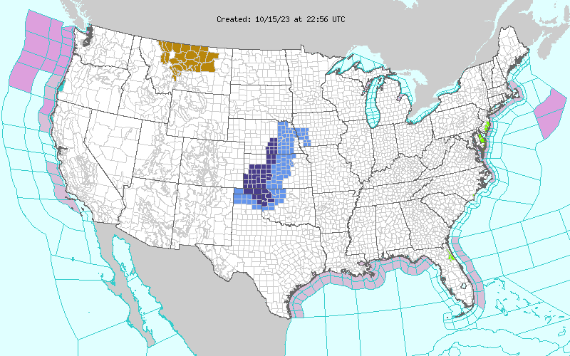 Weather across America image
