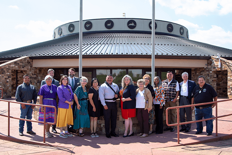 Tulsa and tribal leadership meet at MCN headquarters image