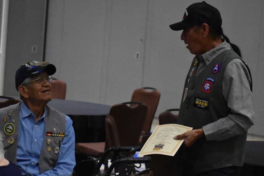 Vietnam Veterans from Muscogee Nation meet at River Spirit image