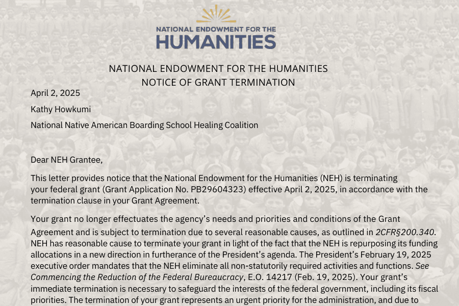 Federal funding cuts jeopardize access to Indian Boarding School history image