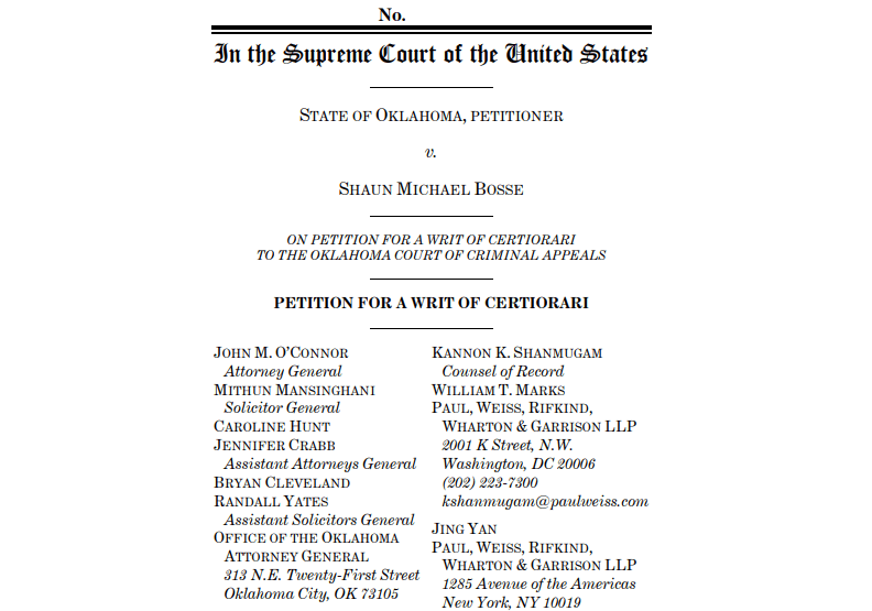 Oklahoma paying up to $700k to fight McGirt Supreme Court ruling image