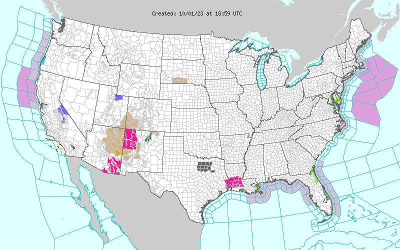 Weather across America image