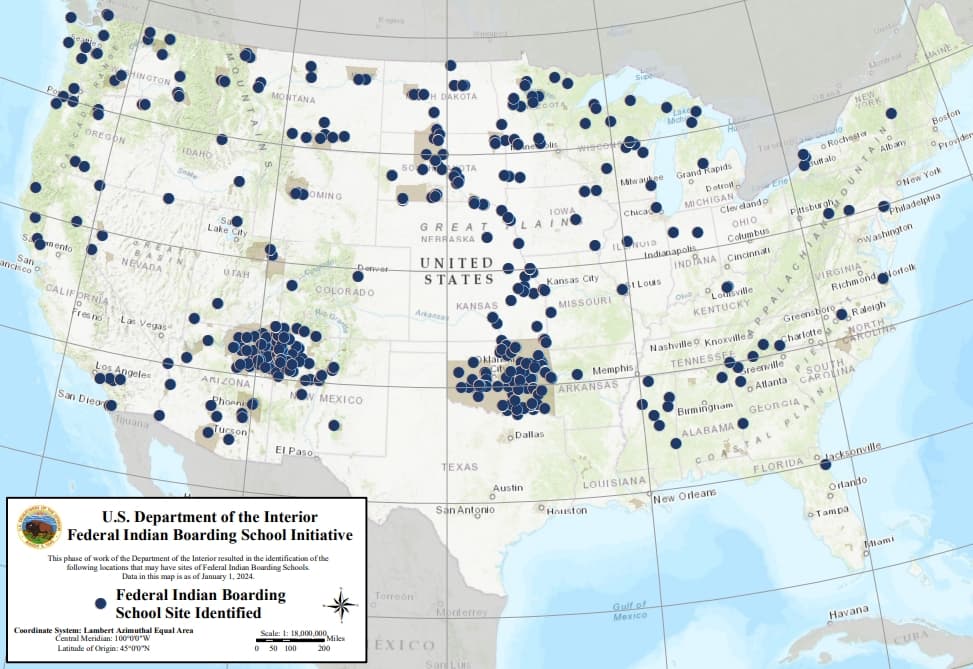 DOI’s final Indian Boarding School report includes new data, next steps  image