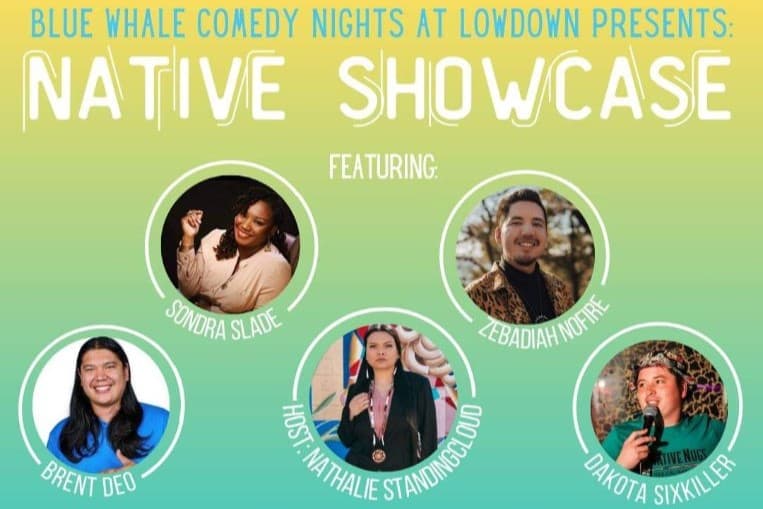 Blue Whale Comedy to present first Native Showcase  image