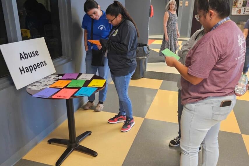 MCN Center for Victim Services holds domestic violence awareness presentation image