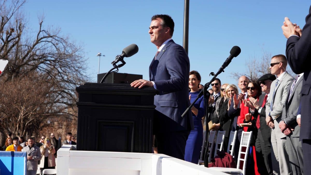 We fact-checked Gov. Kevin Stitt’s inaugural address image