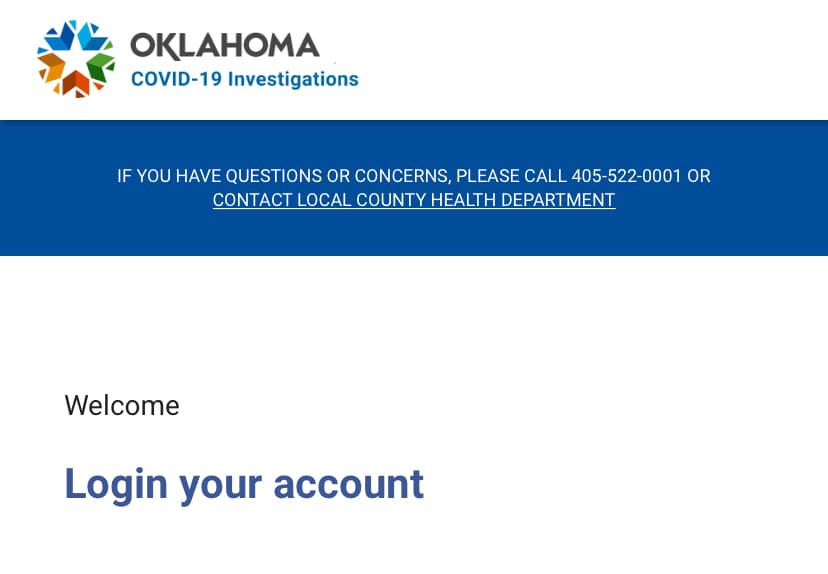 OSDH Introduces New Self-Serve Case Investigation Portal image