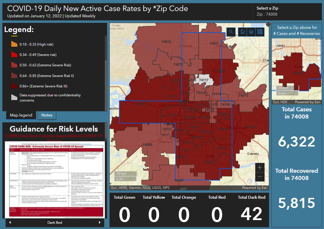 Tulsa County COVID-19 Situation Update image